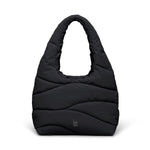 Taška přes rameno GOT BAG Wavy Puffer Black | Lavly.cz