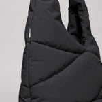 Taška přes rameno GOT BAG Wavy Puffer Black | Lavly.cz