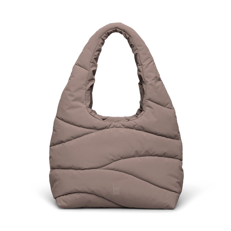 Taška přes rameno GOT BAG Wavy Puffer Oyster | Lavly.cz