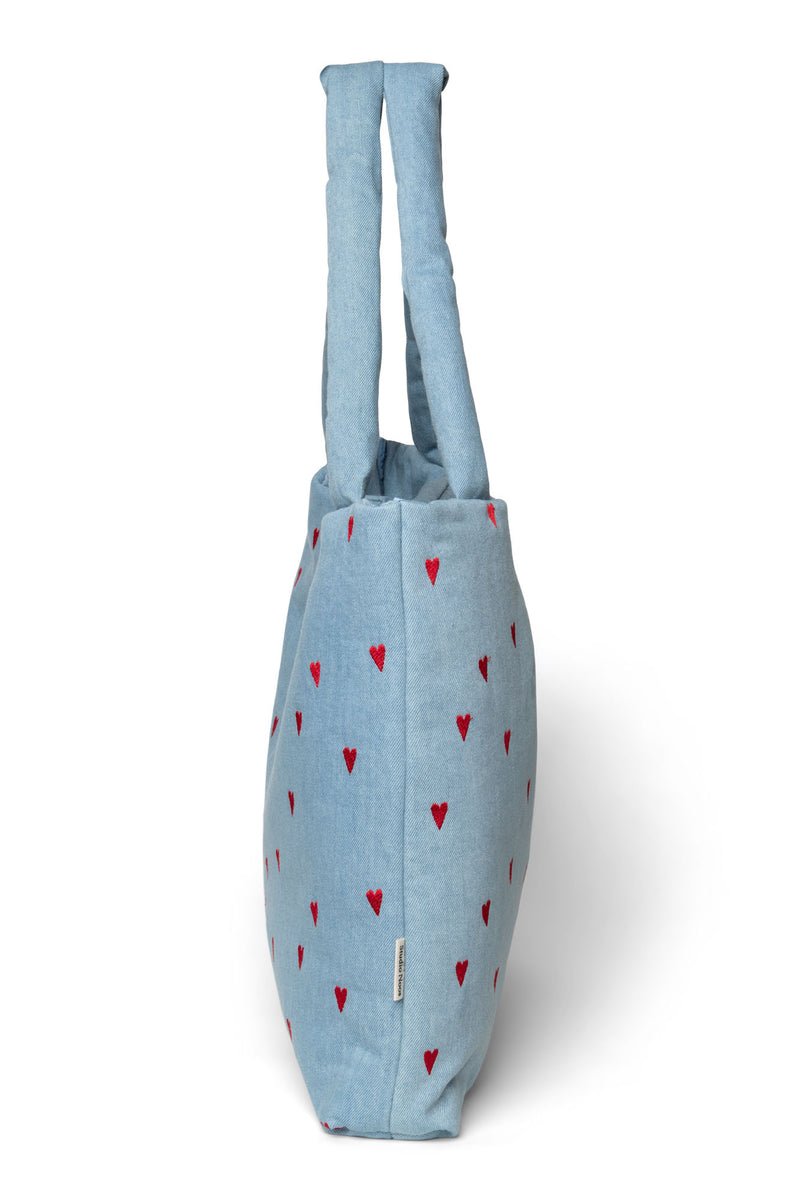 Taška STUDIO NOOS Denim Hearts | Stylové doplňky pro děti a ženy | Lavly.cz
