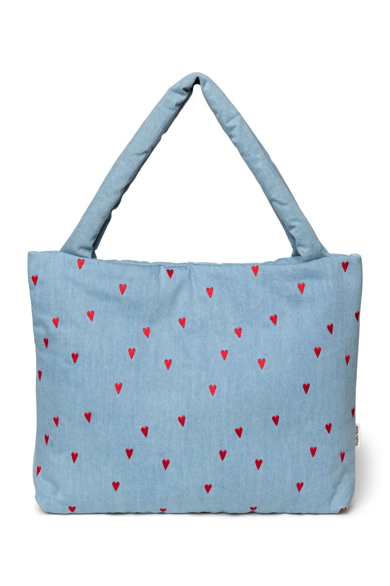 Taška STUDIO NOOS Denim Hearts | Stylové doplňky pro děti a ženy | Lavly.cz