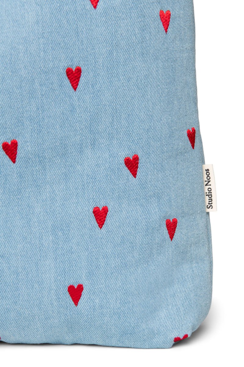 Taška STUDIO NOOS Denim Hearts | Stylové doplňky pro děti a ženy | Lavly.cz
