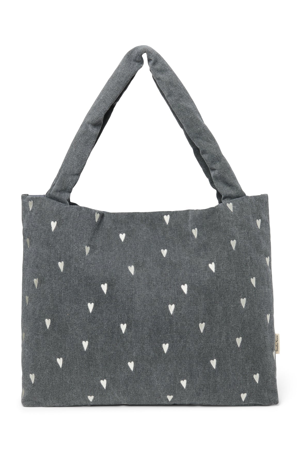 Taška STUDIO NOOS Grey Denim Hearts | Stylové doplňky pro děti a ženy | Lavly.cz