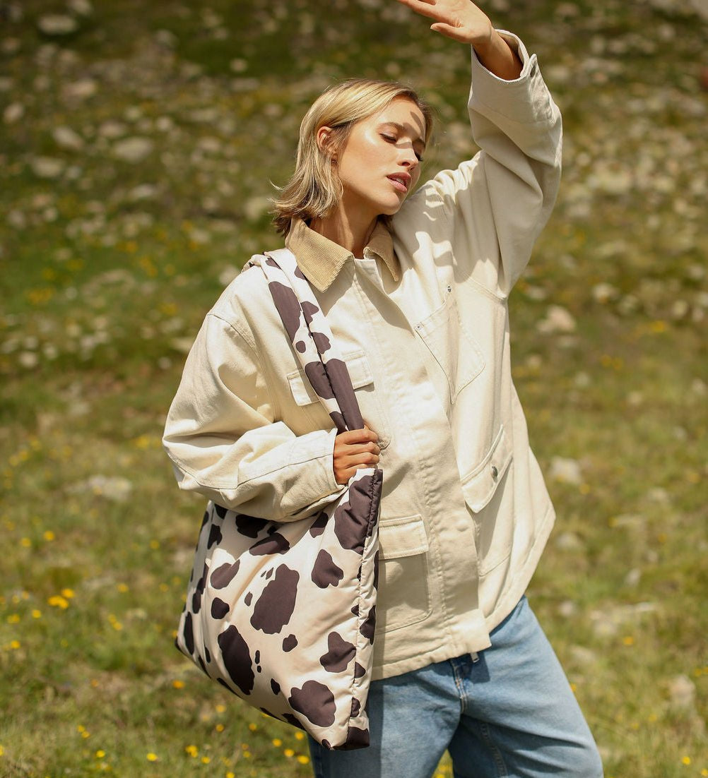 Taška STUDIO NOOS Holy Cow Puffy Brown - Cow | Stylové doplňky pro děti a ženy | Lavly.cz
