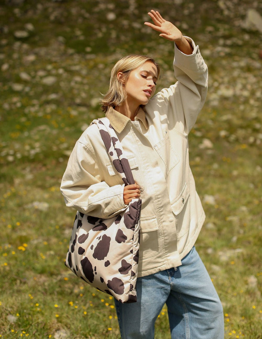 Taška STUDIO NOOS Holy Cow Puffy Brown - Cow | Stylové doplňky pro děti a ženy | Lavly.cz