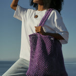 Taška STUDIO NOOS Macrame Purple | Stylové doplňky pro děti a ženy | Lavly.cz