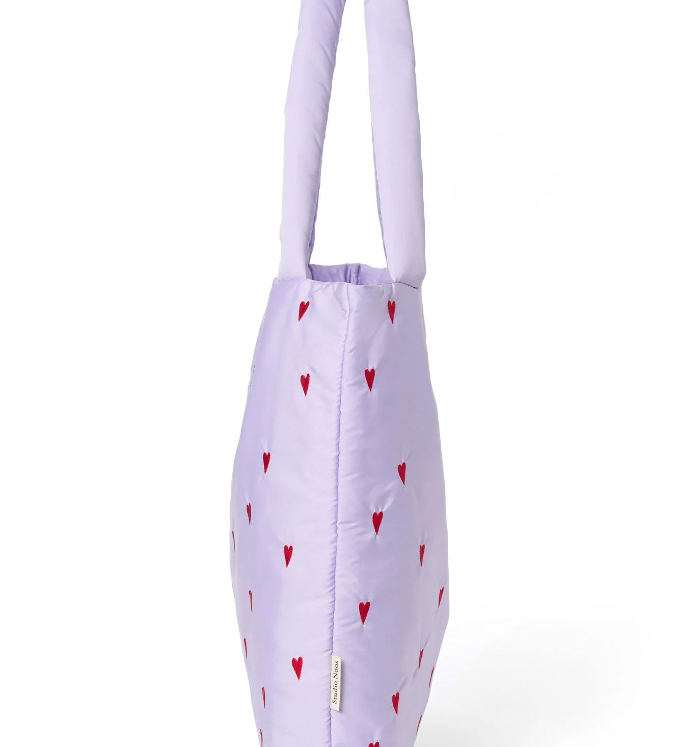 Taška STUDIO NOOS Purple Hearts Puffy | Lavly.cz