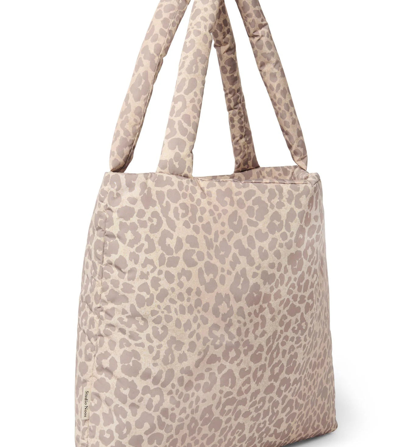 Taška STUDIO NOOS Tonal Beige Leopard Puffy | Lavly.cz