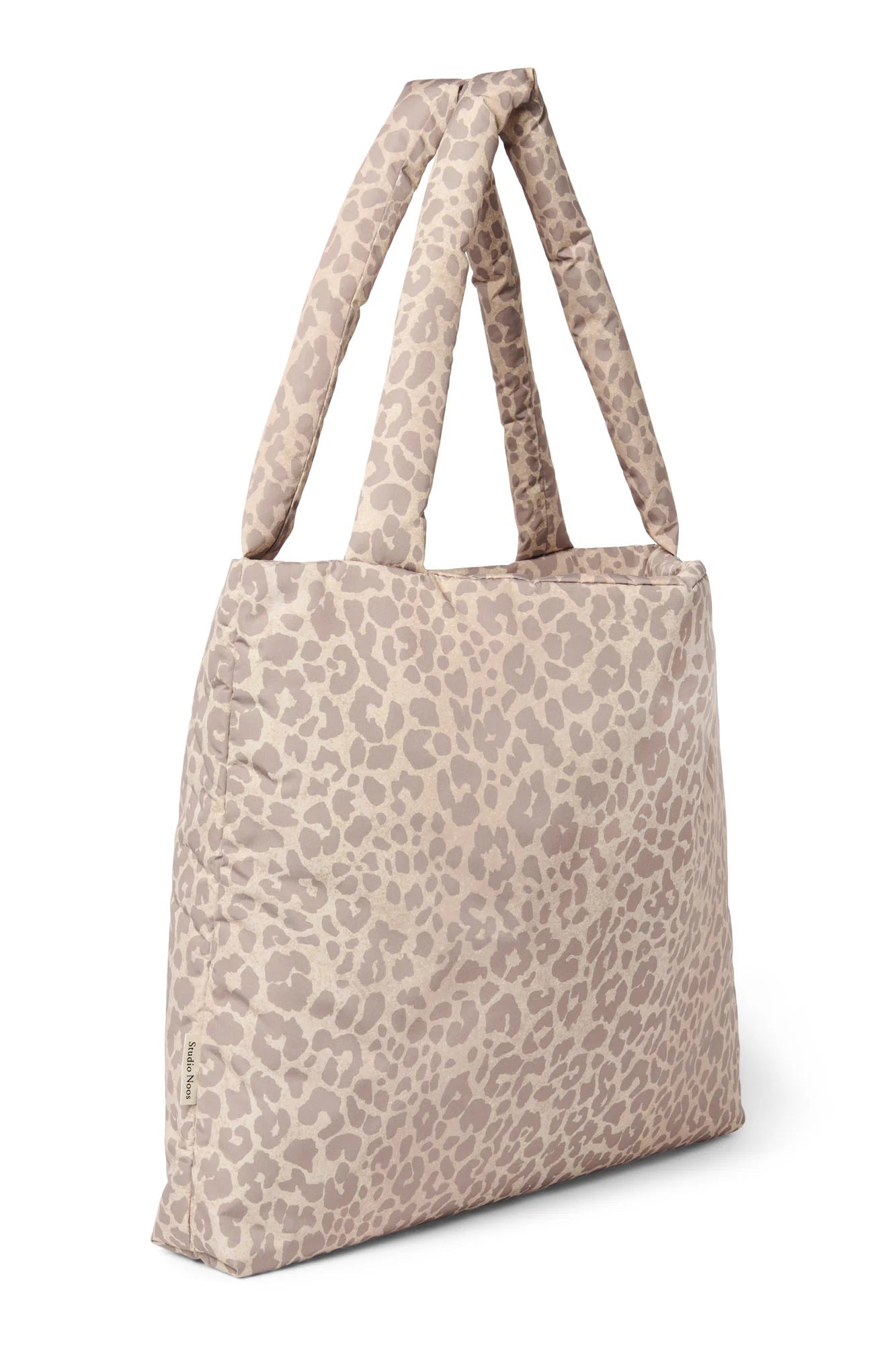 Taška STUDIO NOOS Tonal Beige Leopard Puffy | Lavly.cz