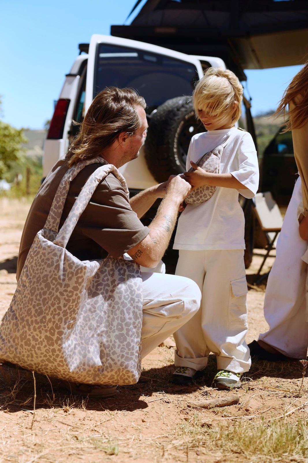 Taška STUDIO NOOS Tonal Beige Leopard Puffy | Lavly.cz