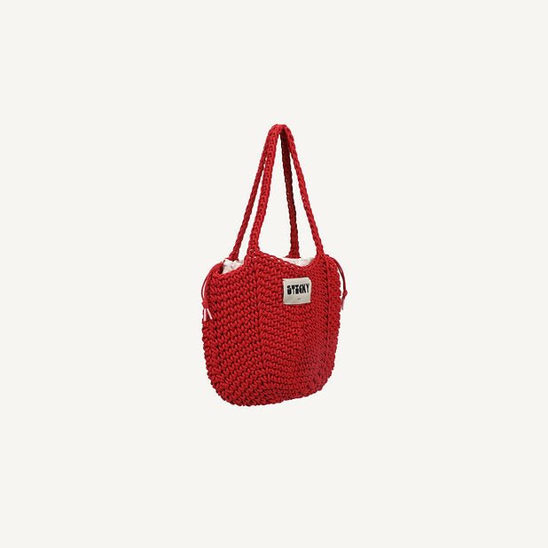 Taška THE STICKY SIS CLUB Crochet Bag Chilli | Lavly.cz