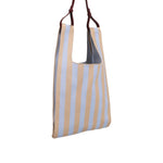Taška THE STICKY SIS CLUB Knitted Stripes Marzipan + Sky | Lavly.cz