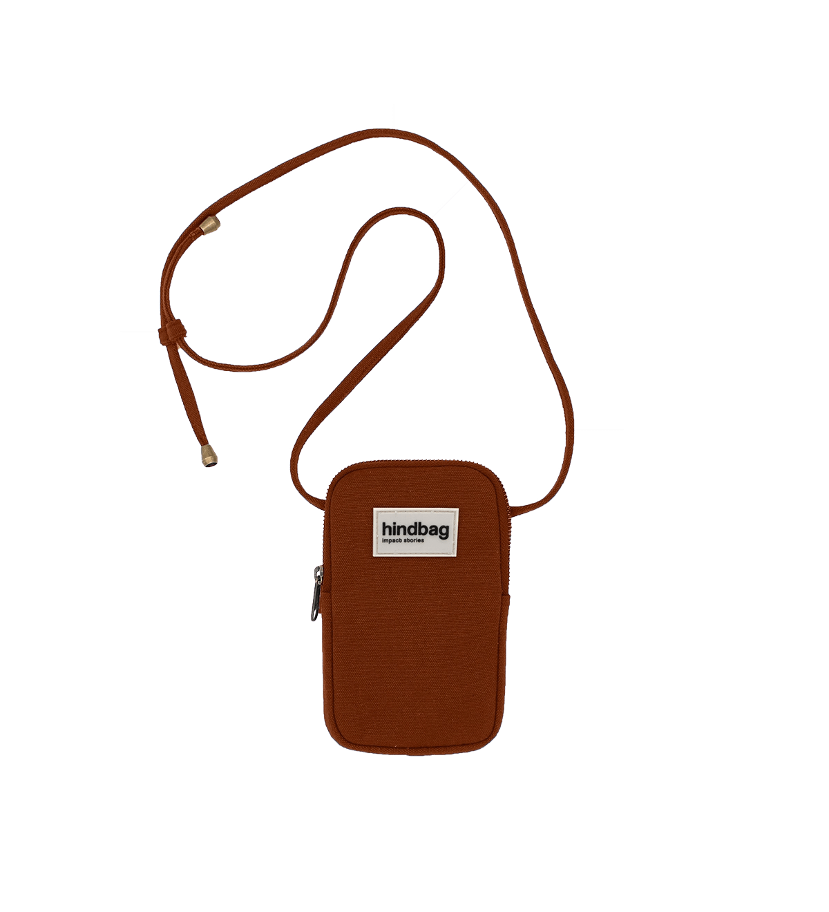 Taštička na mobil HINDBAG Bill Chocolate | Stylové doplňky pro děti a ženy | Lavly.cz