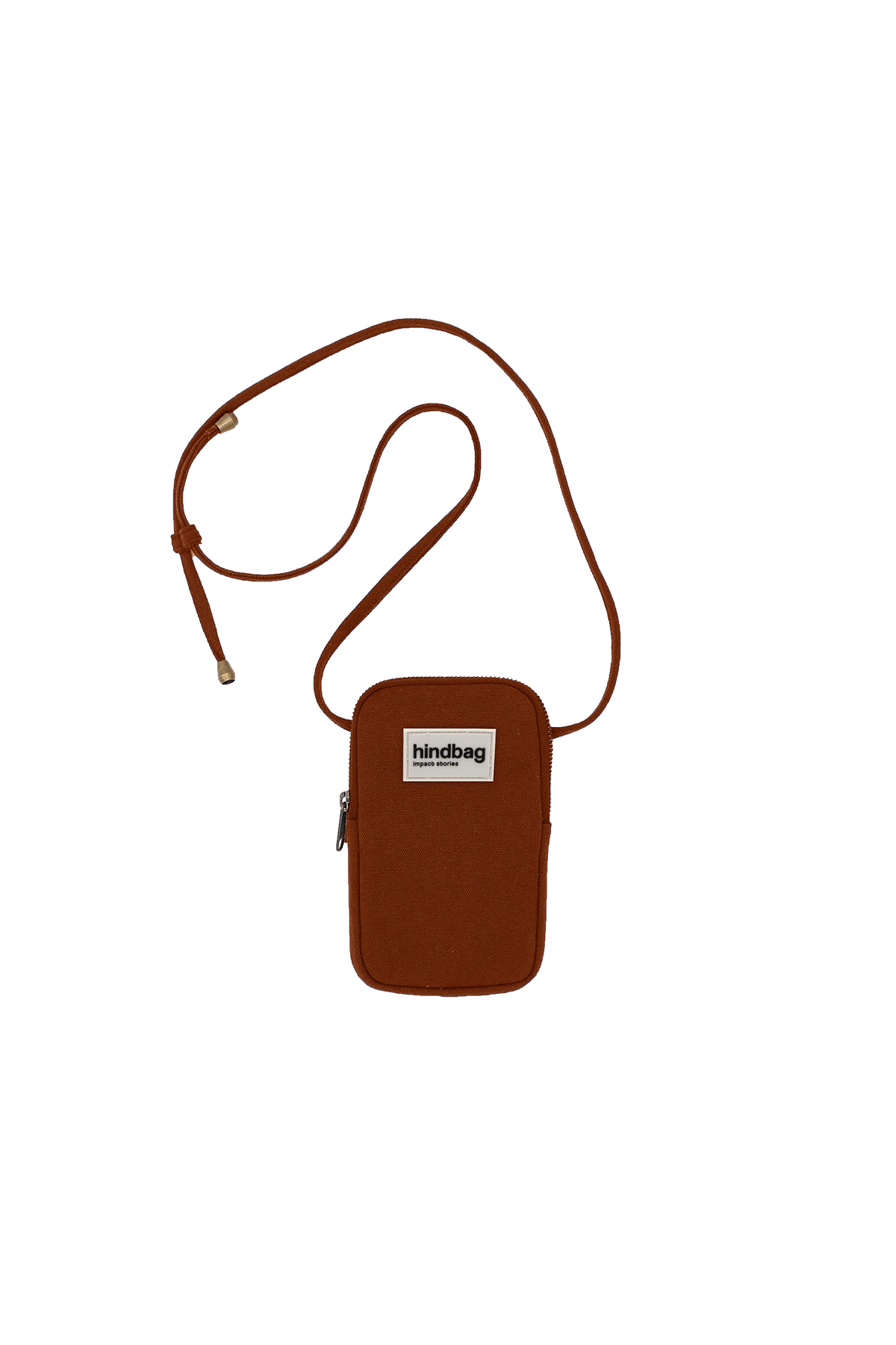 Taštička na mobil HINDBAG Bill Chocolate | Stylové doplňky pro děti a ženy | Lavly.cz