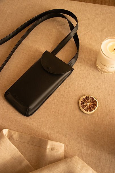 Taštička na mobil MONK&ANNA Black | Lavly.cz