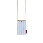 Taštička na mobil THE STICKY SIS CLUB Knitted Stripes Marzipan + Sky | Lavly.cz