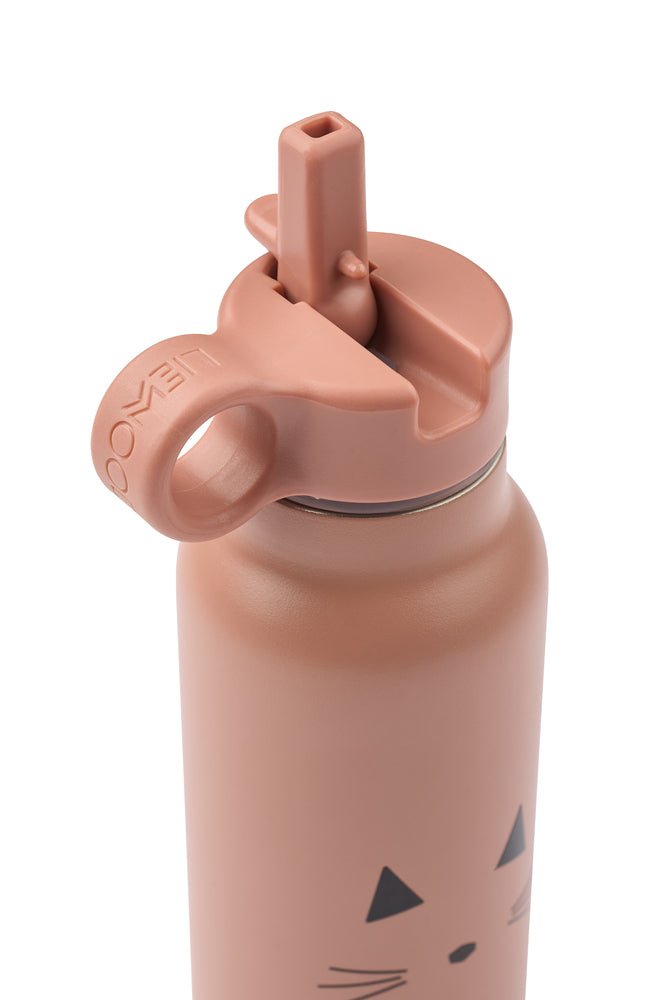 Termoska LIEWOOD Falk Cat Dark Rose | Lavly.cz