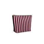 Toaletní taška THE STICKY SIS CLUB Knitted Stripes Chocolate + Bubblegum | Lavly.cz