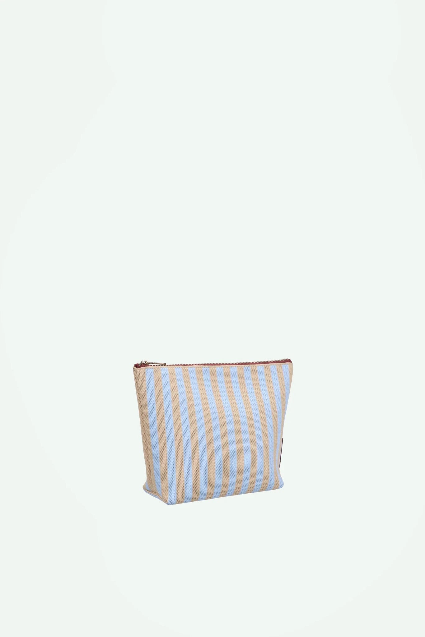 Toaletní taška THE STICKY SIS CLUB Knitted Stripes Marzipan + Sky | Lavly.cz