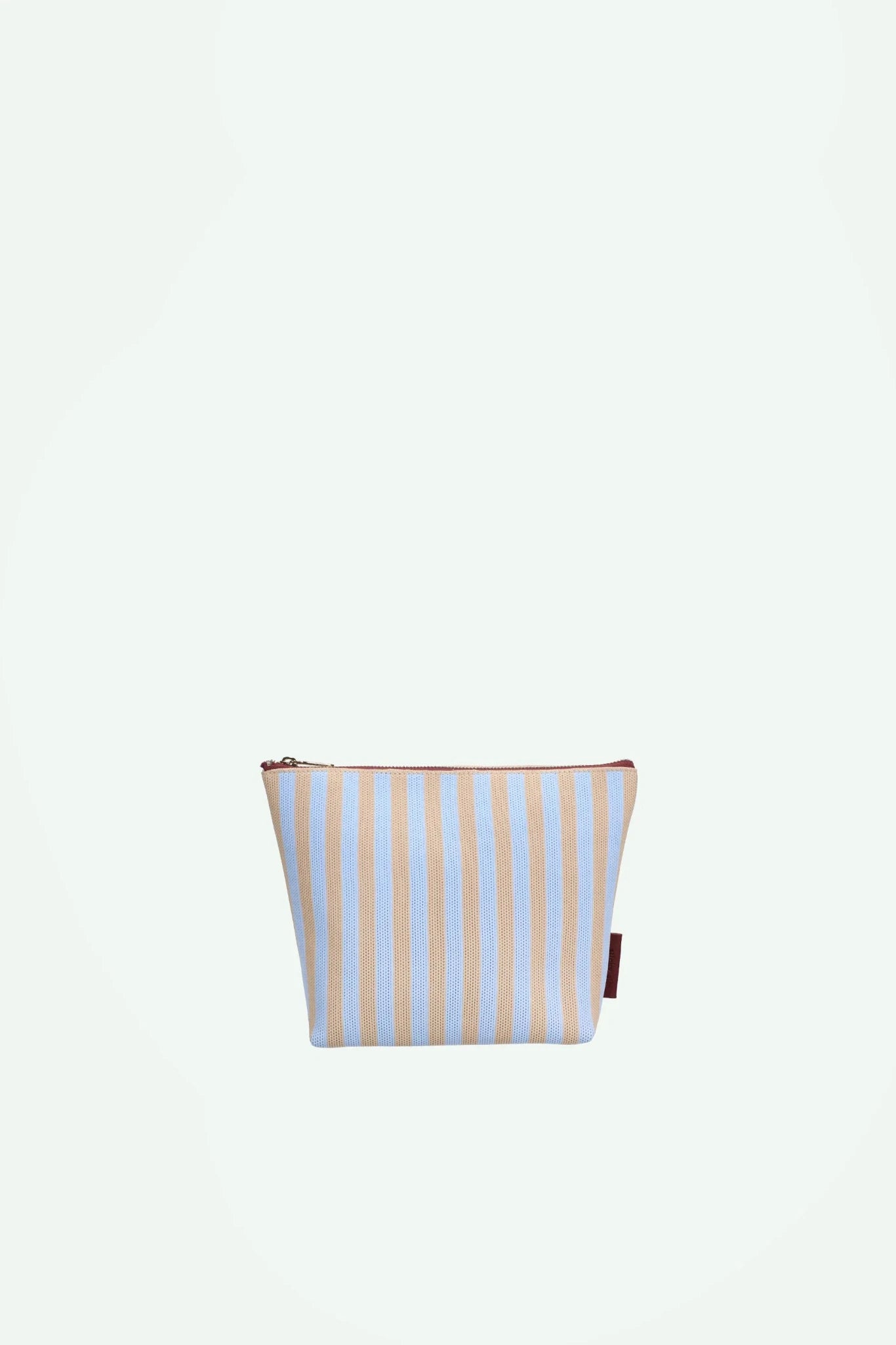 Toaletní taška THE STICKY SIS CLUB Knitted Stripes Marzipan + Sky | Lavly.cz