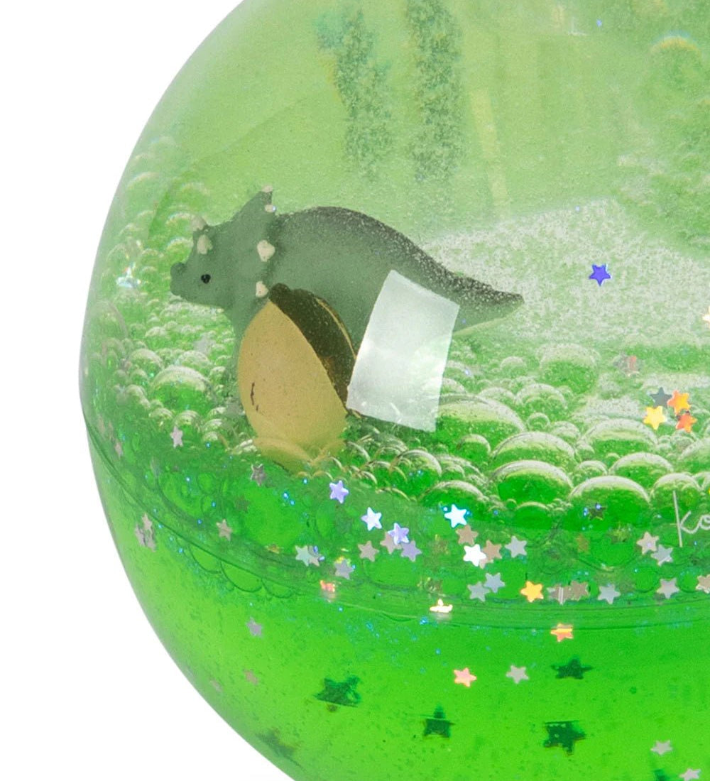 Třpytivý míček s vodou KONGES SLOJD Lemon | Lavly.cz