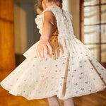 Tylové šaty KONGES SLOJD Fairy Dress Fairy Cherry | Stylové doplňky pro děti a ženy | Lavly.cz