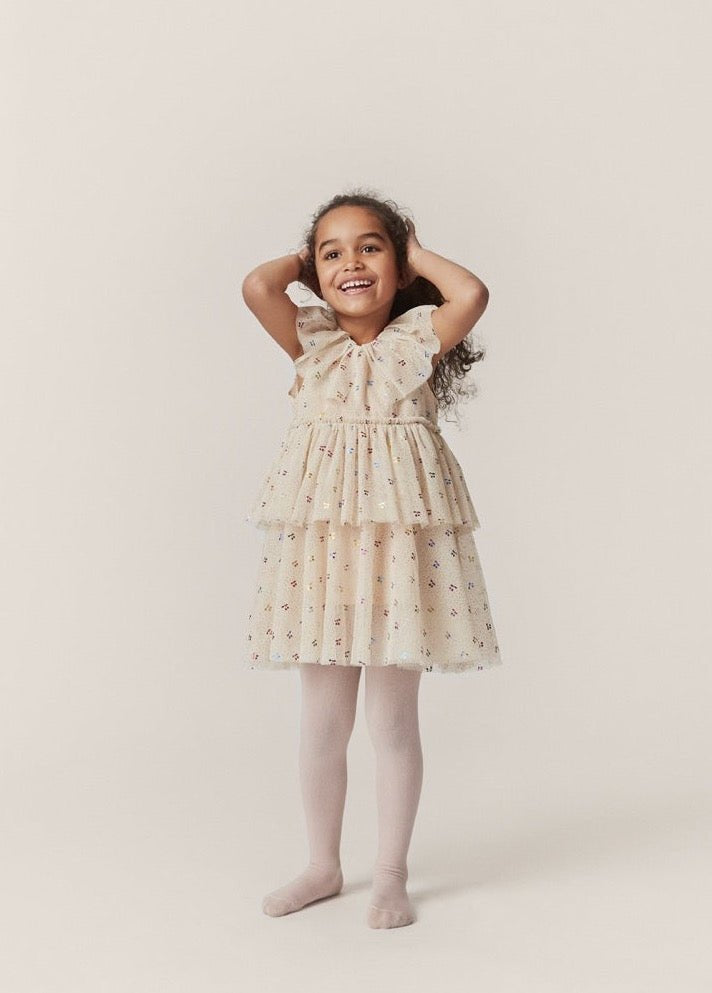 Tylové šaty KONGES SLOJD Fairy Dress Fairy Cherry | Stylové doplňky pro děti a ženy | Lavly.cz