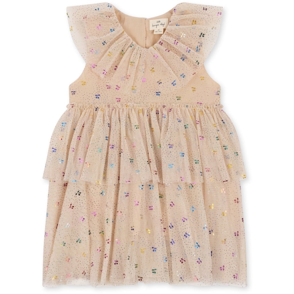 Tylové šaty KONGES SLOJD Fairy Dress Fairy Cherry | Stylové doplňky pro děti a ženy | Lavly.cz