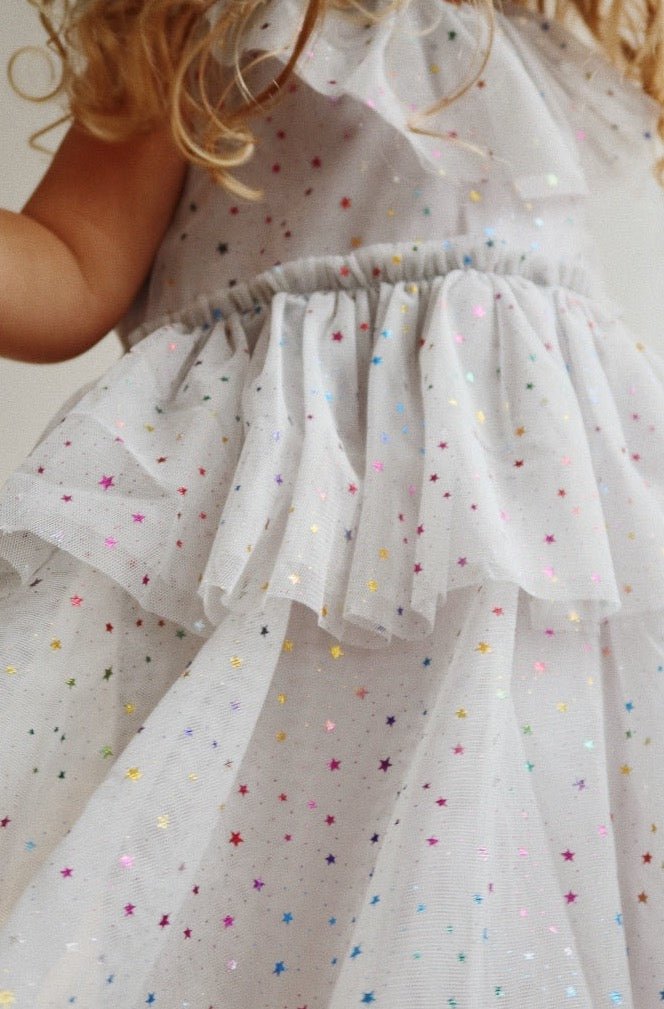 Tylové šaty KONGES SLOJD Fairy Dress Nuit Etoile | Stylové doplňky pro děti a ženy | Lavly.cz