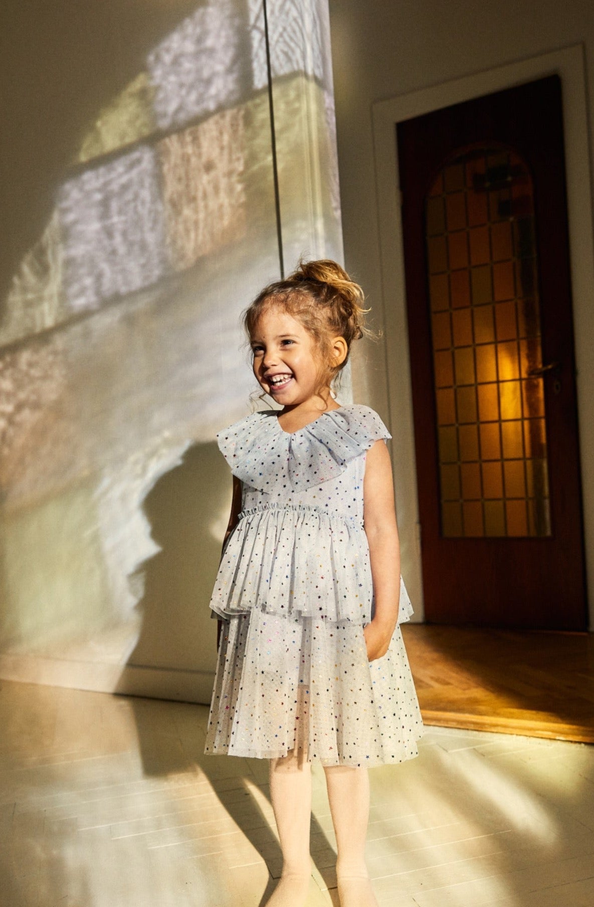 Tylové šaty KONGES SLOJD Fairy Dress Nuit Etoile | Stylové doplňky pro děti a ženy | Lavly.cz
