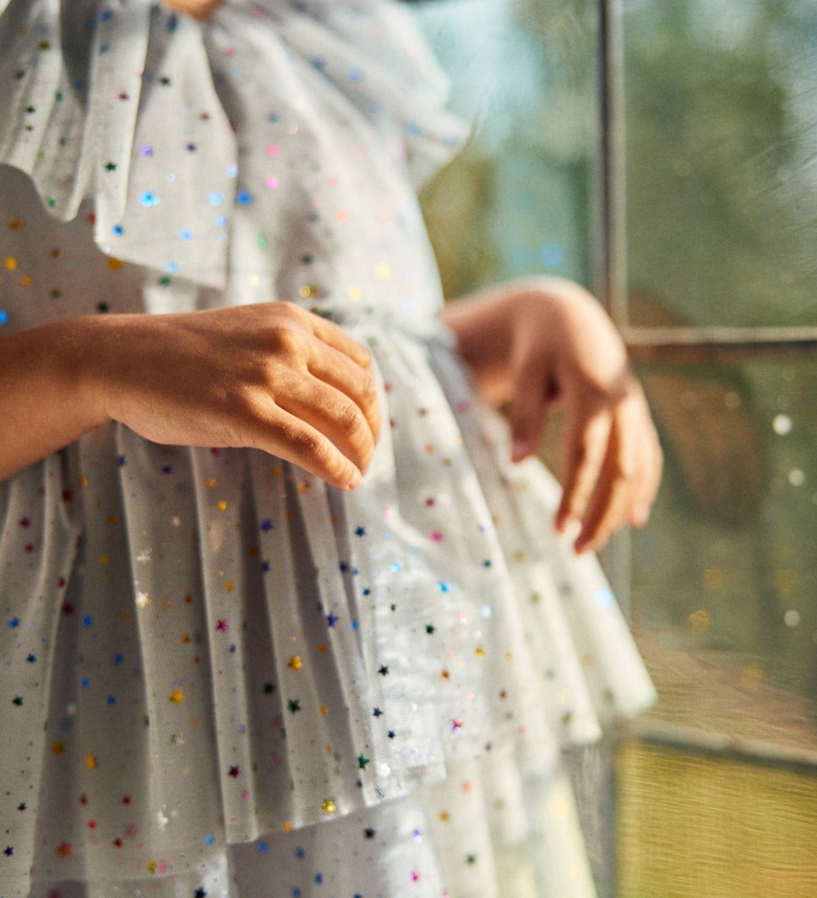 Tylové šaty KONGES SLOJD Fairy Dress Nuit Etoile | Stylové doplňky pro děti a ženy | Lavly.cz