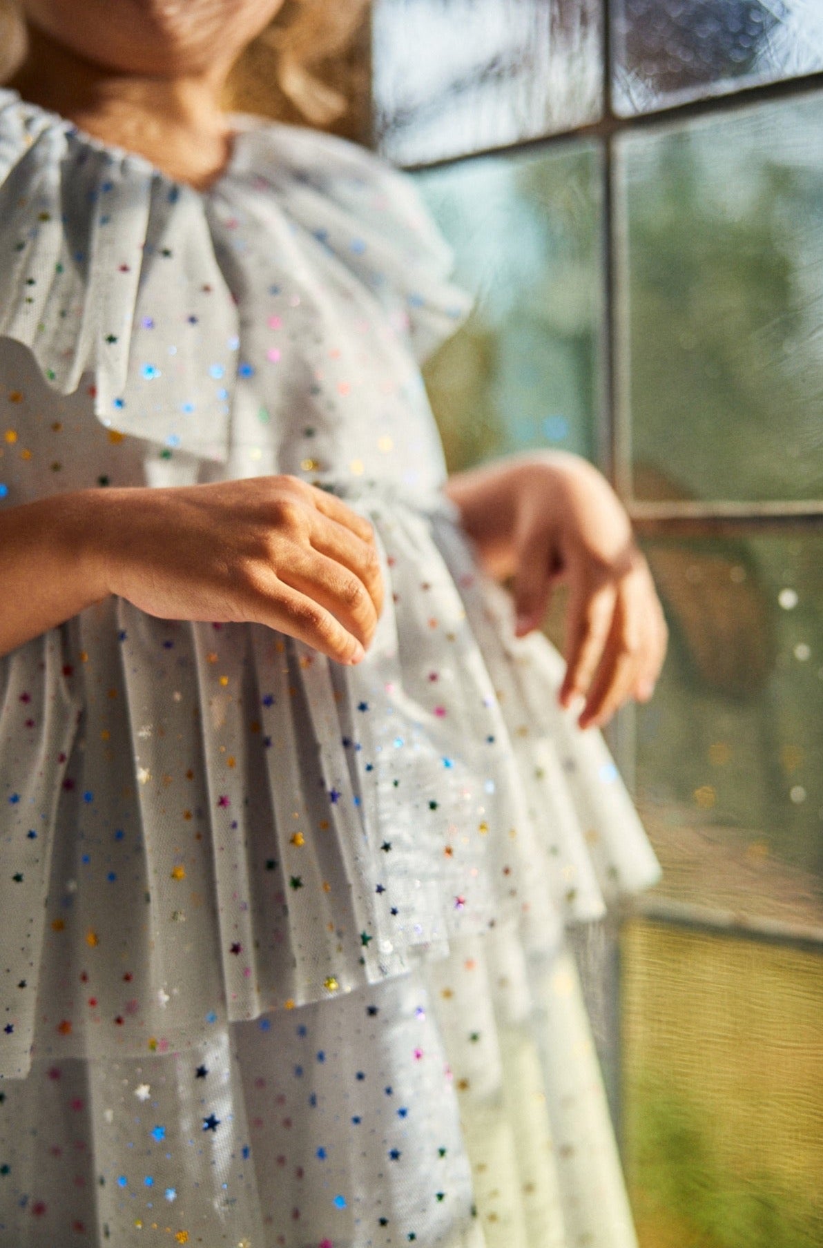 Tylové šaty KONGES SLOJD Fairy Dress Nuit Etoile | Stylové doplňky pro děti a ženy | Lavly.cz