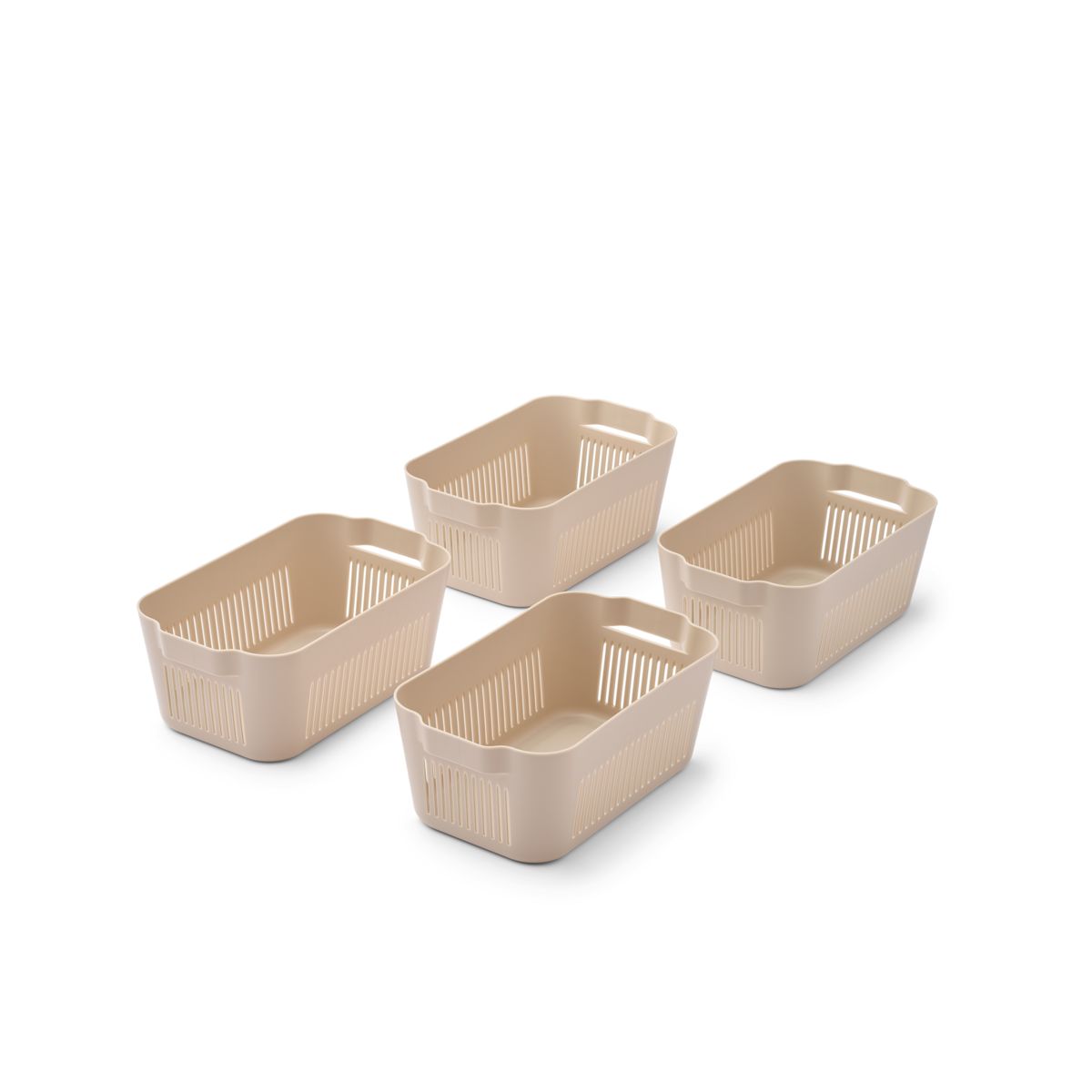Úložné boxy LIEWOOD Makeeva Mini Sandy 4 kusy | Stylové doplňky pro děti a ženy | Lavly.cz