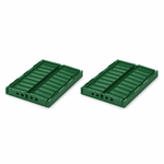 Úložné boxy LIEWOOD Weston "M" Garden Green 2 kusy | Lavly.cz
