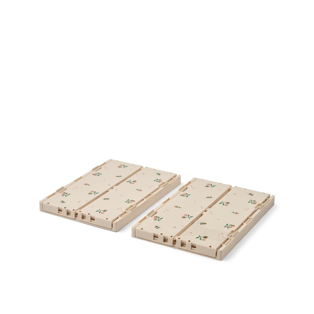 Úložné boxy LIEWOOD Weston "M" Peach / Sea Shell 2 kusy | Lavly.cz