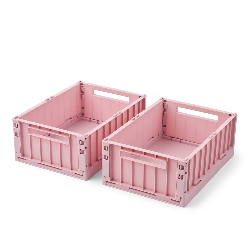 Úložné boxy LIEWOOD Weston "M" Rose Blush 2 kusy | Lavly.cz