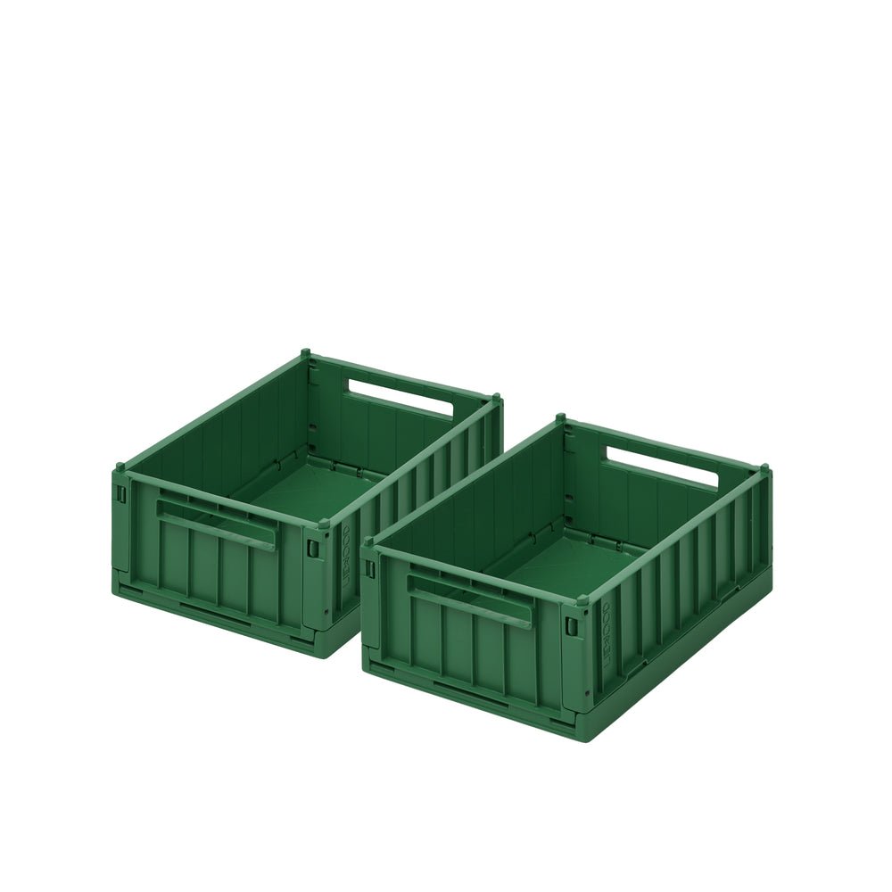 Úložné boxy LIEWOOD Weston "S" Garden Green 2 kusy | Lavly.cz