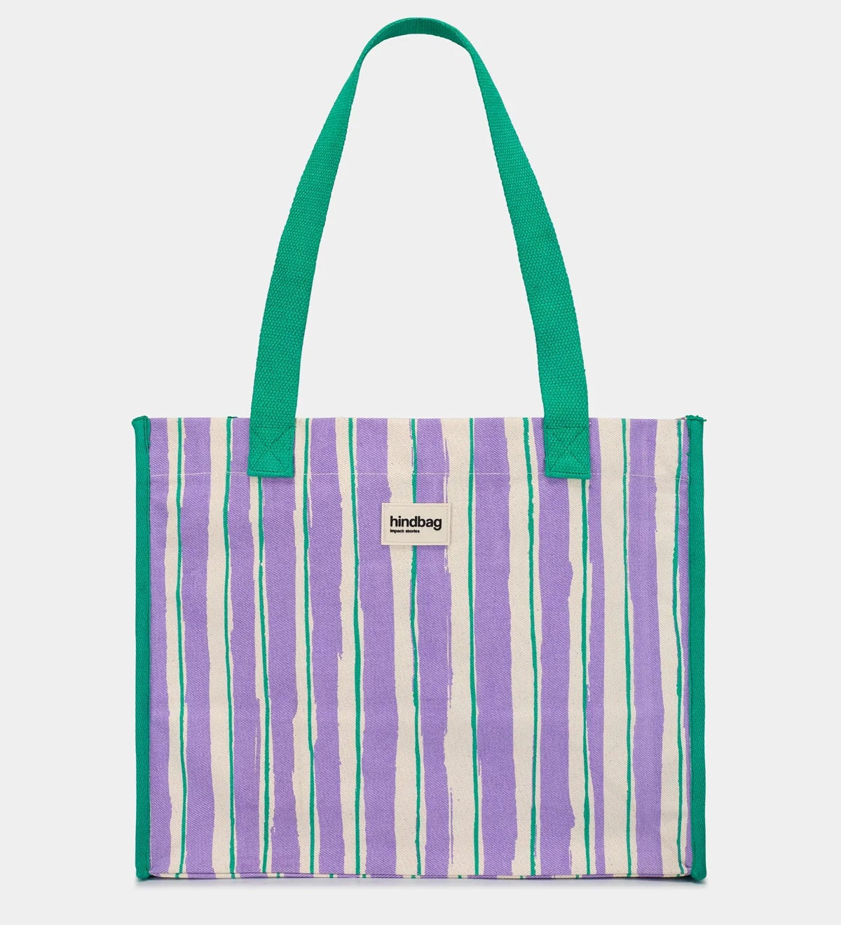 Velká pevná taška HINDBAG Claude Parma and Stripes | Lavly.cz