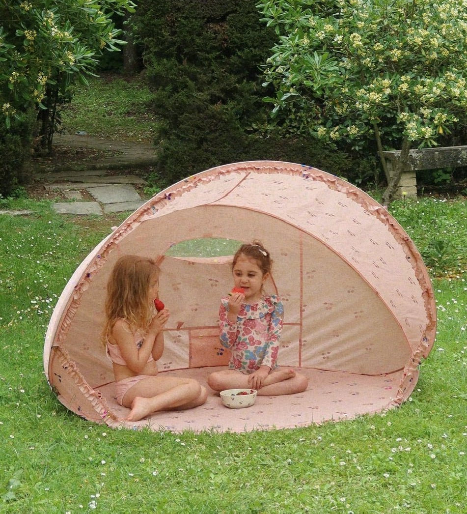 Velký plážový stan UV50+ KONGES SLOJD Ma Grande Fairy Cherry | Lavly.cz