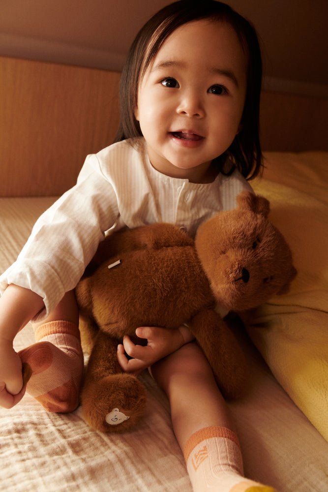 Velký plyšový medvídek LIEWOOD Berto Golden Caramel | Lavly.cz