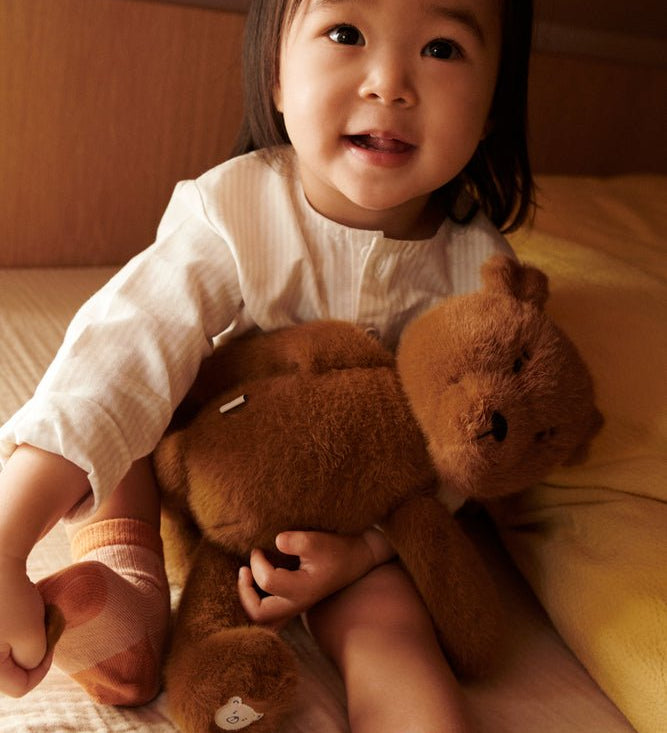 Velký plyšový medvídek LIEWOOD Berto Golden Caramel | Lavly.cz