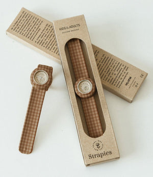Dětské hodinky MRS. ERTHA New Strapies Vintage Squares