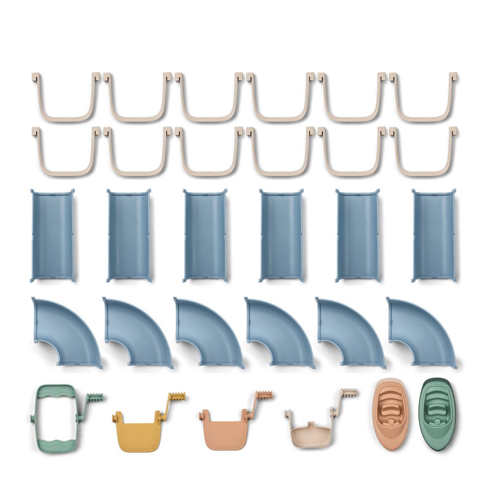 Vodní dráha LIEWOOD Cassian Beach Blue Multi Mix | Lavly.cz