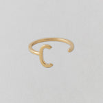 Zlatý prsten Písmeno A-Z - DESIGN LETTERS - Lavly