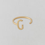 Zlatý prsten Písmeno A-Z - DESIGN LETTERS - Lavly