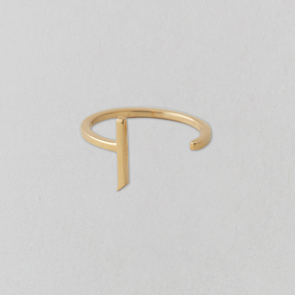 Zlatý prsten Písmeno A-Z - DESIGN LETTERS - Lavly