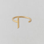 Zlatý prsten Písmeno A-Z - DESIGN LETTERS - Lavly