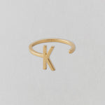 Zlatý prsten Písmeno A-Z - DESIGN LETTERS - Lavly