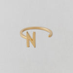 Zlatý prsten Písmeno A-Z - DESIGN LETTERS - Lavly