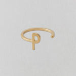 Zlatý prsten Písmeno A-Z - DESIGN LETTERS - Lavly